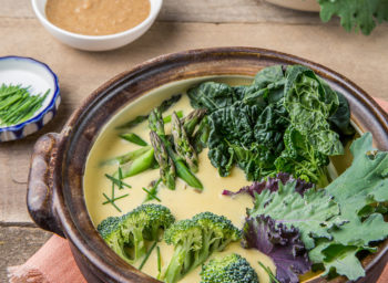 Wellness Wednesday: Amy Kimoto-Kahn’s Green Vegetable Nabe