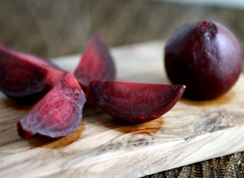 Recipe: Beet and Lemon Zest Hummus