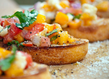 Let’s Cook: Ginger Peach Salsa and Turmeric Vinaigrette to the (Immunity) Rescue!