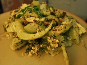 Recipe: Fennel Bulb and Frond Gratin