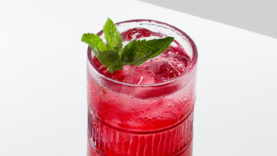 Spicy Watermelon, Lime, and White Rose Iced Tea