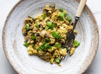Be a Blender: Blended Tofu Egg Scramble