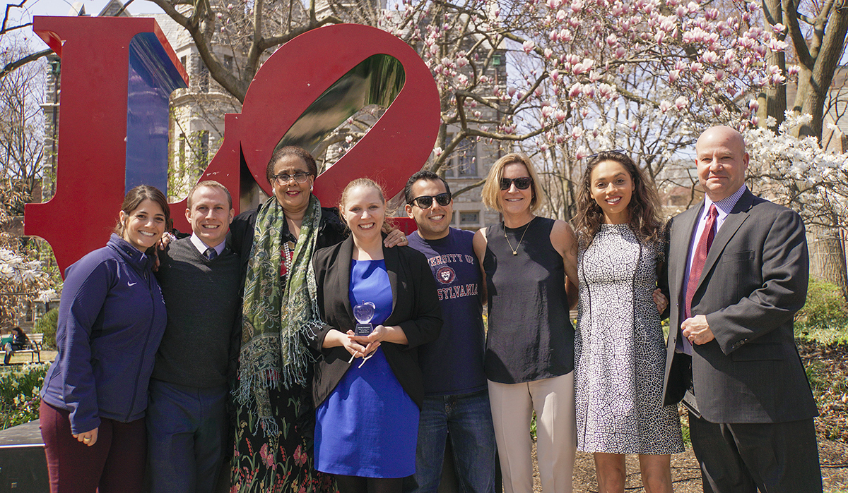 Members of the Healthy Penn team